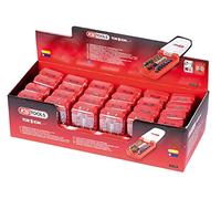 Présentoir de jeu d'embouts de vissage TORX- TX percé à code couleur TORSIONpower KS TOOLS - 918.3020D