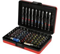 KS Tools - 918.3030 - Jeu d'embouts de vissage 1/4 Torsion Power - Avec code couleur - Kit d'embouts pour tournevis - Porte-embouts magnétique à verouillage automatique - 32 pièces