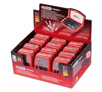KS Tools 918.3030D Torsionplus Présentoir de 12 Jeux d'embouts de vissage à code couleur