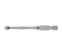Ks Tools 918.3351 Boite De 5 Embouts De Vissage À Code Couleur Torsionpower®, L. 75 Mm - 1/4'' - Fente, 3 Mm