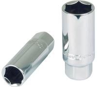 KS Tools 918.3805 - Douille bougie 3/8" - 18 mm - Gamme CHROMEplus - En Chrome Vanadium - Finition chromée
