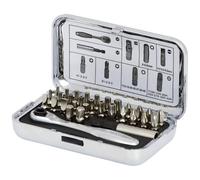 KS Tools 918.4600 Mini coffret d'embouts 31 pces | Coffret d'embouts CHROMEplus 1/4'', 31 pcs., outillage professionnel, chrome vanadium