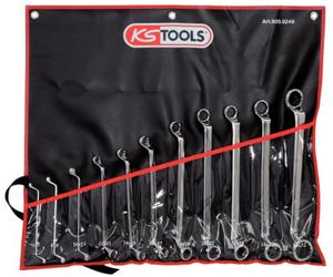 KS Tools 920.0820 Jeu de 11 clés annulaires doubles coudées Ultimate+