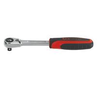 KS TOOLS - 920.1400 - Cliquet réversible ULTIMATE 1/4'', 72 dents - Compact et ergonomique - Poignée bi-matière - Chrome vanadium - Clé à cliquet haute performance de qualité professionnelle