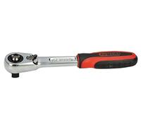 KS Tools Mini cliquet 920.1416 réversible 72 dents 1/4" Ultimate L.115 mm