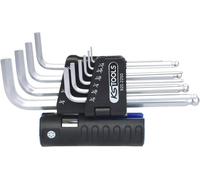 KS Tools 920.2250 6 pans intérieurs Jeu de clés mâles coudées 5/64 pouces, 3/32 pouces, 1/8 pouces, 5/32 pouces, 3/16 pouces, 1/4 pouces, 5/16 pouces, 3/8