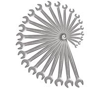 KS TOOLS 922.0075 - Jeu de 25 Clés Mixtes de notre Gamme Ultimate - Jeu de Clé Plate - Outillage Garage Mecanique - Fabriqués en Chrome Vanadium - Finition Satinée - 25 Clés Métriques 6-34mm