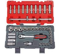 KS Tools – Coffret de douilles ULTIMATE 1/2' 922.0639 – 39 pièces, 6 pans 8–34 mm, cliquet