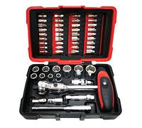 KS TOOLS Coffret douilles et embouts 1/4''+cliquet MODIFIX - 922.0651