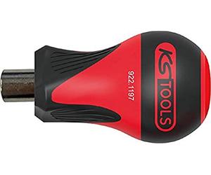 KS Tools 922.1197 Tournevis porte-embouts tom pouce 1/4 Ultimate - L.10 mm | Tournevis porte-embouts Tom pouce ULTIMATE 1/4'', L. 10 mm, chrome vanadium, vissage précis