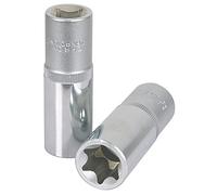 KS Tools 922.1379 - Douille longue TORX® 1/2" - E10 - Gamme ULTIMATE® - En Chrome Vanadium - Finition chromée satinée