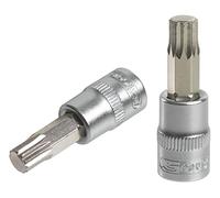 KS Tools 922.1444 - Douille tournevis XZN® 1/4'', L.37 mm - M7 - Gamme ULTIMATE® - En Chrome Vanadium - Finition chromée satinée