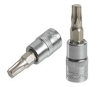 KS Tools 922.1475 - Douille tournevis TORX® 1/4'', L.37 mm - T6 - Gamme ULTIMATE® - En Chrome Vanadium - Finition chromée satinée
