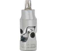 KS Tools 922.1505 - Douille articulée TORX® 1/4'', T20 - Gamme ULTIMATE® - En Chrome Vanadium - Finition chromée satinée