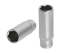 KS Tools 922.1523 - Douille longue 6 pans 1/4'' - 3/16'' - Gamme ULTIMATE® - En Chrome Vanadium - Finition chromée satinée