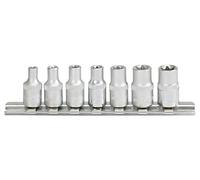 KS Tools - 922.1539 - Rail de 7 douilles Ultimate Torx - douille torx 1/4" - E4-E11