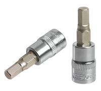 KS Tools 922.1565 - Douille tournevis 6 pans 1/4'', L.37 mm - 1/4'' - Gamme ULTIMATE® - En Chrome Vanadium - Finition chromée satinée
