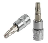 KS Tools 922.1577 - Douille tournevis TORX® 1/4'', L.37 mm - T8 - Gamme ULTIMATE® - En Chrome Vanadium - Finition chromée satinée
