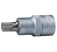 KS Tools 922.1675 - Douille tournevis XZN® 1/2'', L.55 mm - M12 - Gamme ULTIMATE® - En Chrome Vanadium - Finition chromée satinée