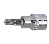 KS Tools 922.1685 - Douille tournevis TORX® 1/2'', L,55 mm - T45 - Gamme ULTIMATE® - En Chrome Vanadium - Finition chromée satinée