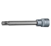 KS Tools 922.3827 - Douille tournevis TORX® percé 3/8'', L.110 mm - T20 - Version longue - Gamme ULTIMATE® - En Chrome Vanadium - Finition chromée satinée