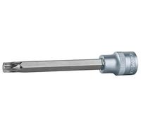KS Tools 922.3838 - Douille tournevis TORX® 3/8'', L.110 mm - T27 - Version longue - Gamme ULTIMATE® - En Chrome Vanadium - Finition chromée satinée