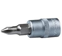 KS Tools 922.3887 - Douille tournevis 3/8'', PH2 - Gamme ULTIMATE® - En Chrome Vanadium - Finition chromée satinée