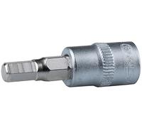KS Tools 922.3958 - Douille tournevis 6 pans 3/8'', L.50 mm - 7 mm - Gamme ULTIMATE® - En Chrome Vanadium - Finition chromée satinée