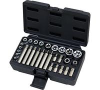 KS Tools Coffret TORX® 922.4300 - 30 pièces - 1/4" - 3/8" - 1/2" - E4 à E24 - T20 à T55