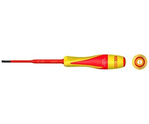 KS Tools 922.6220 Tournevis fente 3,5 x 100mm - Bi-matière isolé 1000V