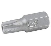 KS TOOLS 930.2150 - Embout de Vissage TORX® percé, L.30 mm - A 10 mm - T50 - en Acier Nickelé