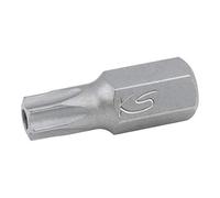 KS Tools 930.2155 - Embout de Vissage TORX® percé, L.30 mm - A 10 mm - T55 - En Acier Nickelé