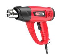 KS Tools - 960.1180F - décapeur thermique - Pistolet thermique digital - pistolet air chaud 2000 W - decapeur thermique avec 4 buses
