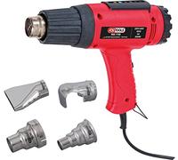 KS Tools Pistolet à air chaud 960.1190 – 2000 W – 50–650 °C – 2 positions – 4 buses