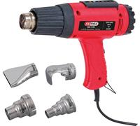 KS Tools Pistolet à air chaud 960.1190 – 2000 W – 50–650 °C – 2 positions – 4 buses