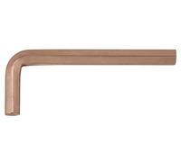 KS Tools 963.1534 - Clé mâle 6 pans - 22mm, 200mm - Gamme BRONZEplus - Antidéflagrant - Alliage Aluminium-Bronze