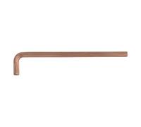 KS Tools 963.1563 - Clé mâle longue - 4mm, 142mm - Gamme BRONZEplus - Antidéflagrant - Alliage Aluminium-Bronze