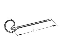 Clé à chaîne BRONZEplus diam. 100mm, 915mm KS TOOLS - 963.1719