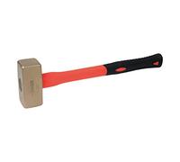 KS Tools 963.2066 - Massette - Manche tri-matière - Tête 3000g, 900mm - Gamme BRONZEplus - Antidéflagrant - Alliage Aluminium-Bronze