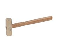 KS Tools 963.2140 - Marteau de machiniste - Manche Hickory - Tête 100g, 310mm - Gamme BRONZEplus - Antidéflagrant - Alliage Aluminium-Bronze