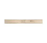 KS Tools 963.2431 - Burin plat - L. 250 x H. 5mm - Gamme BRONZEplus - Antidéflagrant - Alliage Aluminium-Bronze