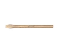 KS Tools 963.2457 - Burin de maçon - 600mm x 22mm - Gamme BRONZEplus - Tranchant libre d'arête - 6 pans - Antidéflagrant - Alliage Aluminium-Bronze