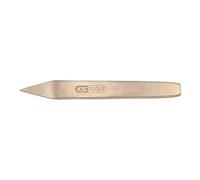 KS Tools 963.2472 - Bédane - L. 250 x H. 22mm - 6 pans - Tranchant libre d'arête - Gamme BRONZEplus - Antidéflagrant - Alliage Aluminium-Bronze