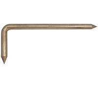 KS Tools 963.2516 - Pointe à tracer - 450mm, Ø 19mm - Gamme BRONZEplus - Pour le traçage de pièces à usiner - Pointe droite et inclinée à 90° - Antidéflagrant - Alliage Aluminium-Bronze