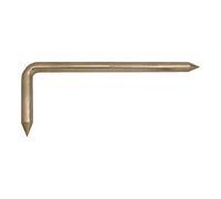 KS Tools 963.2518 - Pointe à tracer - 450mm, Ø 24mm - Gamme BRONZEplus - Pour le traçage de pièces à usiner - Pointe droite et inclinée à 90° - Antidéflagrant - Alliage Aluminium-Bronze