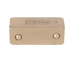 KS Tools 963.3457 - Carré d'entraînement - 3/4'', 51.5mm - Gamme BRONZEplus - Amagnétique - Antidéflagrant - Alliage Aluminium-Bronze