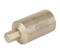KS Tools 963.3474 - Douille tournevis 1/4" creux 41mm, 90mm - Version courte - Gamme BRONZEplus - Alliage en Aluminium Bronze - Antidéflagrant
