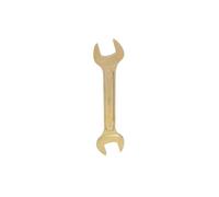 KS Tools 963.7047 - Clé à fourches - 30x32 mm, 300mm - Gamme BRONZEplus - Fourche inclinée à 15° - Antidéflagrant - Alliage Aluminium-Bronze