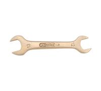 KS Tools 963.7140 - Clé à fourches - 1/4x9/32'', 80mm - Gamme BRONZEplus - Antidéflagrant - Alliage Aluminium-Bronze