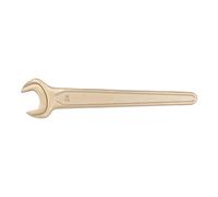 KS Tools 963.7227 - Clé à fourches (simple) - 31/32'', 220mm - Gamme BRONZEplus - Angle de fourche 15° - Amagnétique - Antidéflagrant - Alliage Aluminium-Bronze